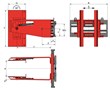 2T413G-2H Appliance Clamp Tiltable