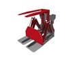 T451WA Pallet Turnover Clamp with Pusher