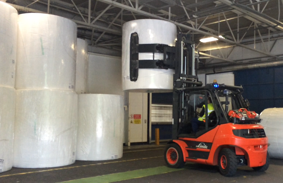 New Forklift Truck Attachments at SCA Improves Productivity