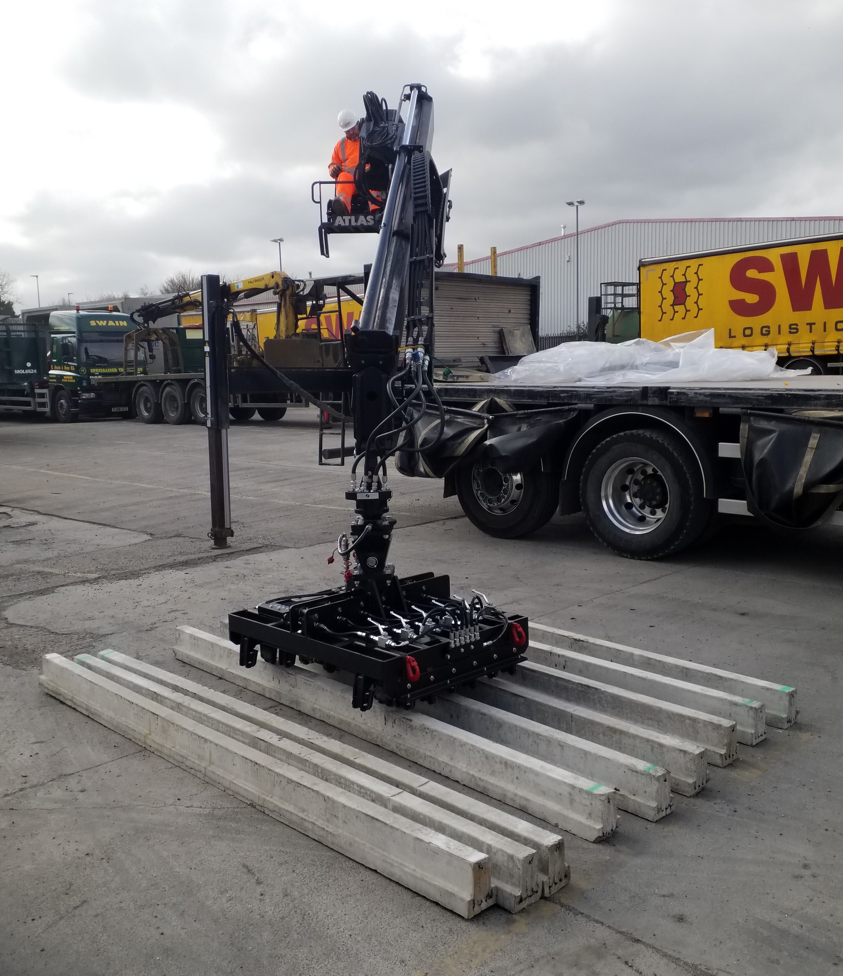 B&B Attachments Exhibits at the UK Concrete Show 2022